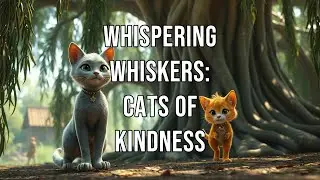 #Whispering Whiskers Cats of Kindness #magicalcats #kindness #whiskers #imagination #courage