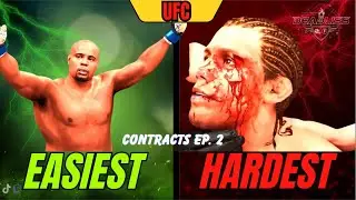 😈 UFC 5 Gameplay | Grinding Contract Fights the Hard Way!