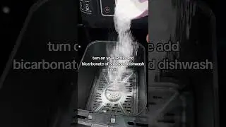 Easy & quick ninja airfryer cleaning hack #ninjaairfryer #cleantok