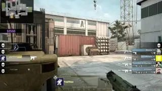 CSGO 1v3 sick kills through smoke