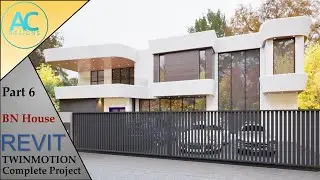 Casa BN | Parte 6 | Proyecto completo paso a paso | Tutorial de Revit y Twinmotion
