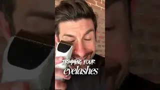 Trim Your Eyelashes to Look More Masculine?!?