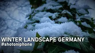 Cinematic Winter Landscape Germany 2021 [shot on iPhone SE 2 (2020)]