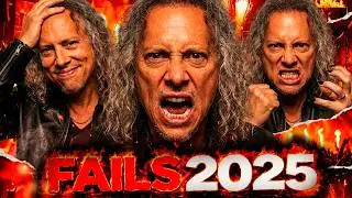 KIRK HAMMETT FAILS COMPILATION (2025) #METALLICA