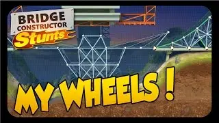 Bridge Constructor Stunts ➤  HARDEST LEVEL!? [Let's Play Bridge Constructor Stunts PC Gameplay]