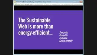 Sustainable CMS - Do CMS Systems Contribute to, or Detract from, Web Sustainability?