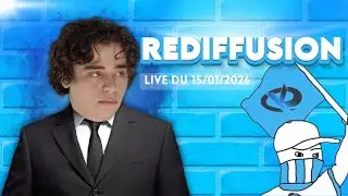 REDIFFUSION LIVE KAMETO DU 15/01/2026 (partie 1)