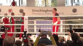 Pressetraining Klitschko vs. Pulev [vs. Shannon Briggs]