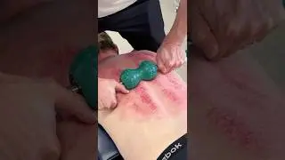 I Almost BROKE My Back *CRACKING* His Back 😳 RELIEF!! #shorts #chiropractic