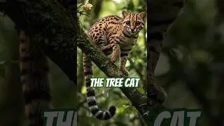 Margay: The Wild Cat That Lives in Trees 🌳🐆#margay #shorts