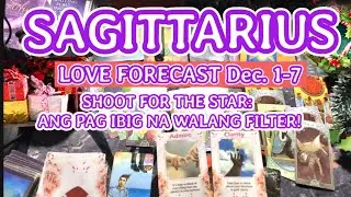 ♐SAGITTARIUS TAROT DEC.1-7, 2025 LOVE FORE CAST: COLD BA? DI MUBA ALAM IKAW LANG ANG MUNDO NYA?