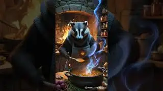 Magical Badger Chef&rsquo;s Enchanted Feast!