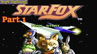 Star Fox (SNES): Zany's Playthrough Part 1