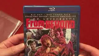 H.P. Lovecraft&rsquo;s From Beyond Unrated Director&rsquo;s Cut Scream Factory Collector&rsquo;s Edition Blu-ray + DVD