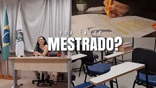 🎓 Entrei no mestrado - estudando para a prova + seleção | science luh