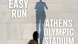Running Free at Athens Olympic Stadium 🏟️ | Feel the Joy of Movement #Running