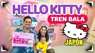 Así es por dentro el tren bala de Hello Kitty 🚅🇯🇵 ¡shinkansen muy kawaii!