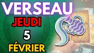 VERSEAU ♒ 🎁 L'UNIVERS VOUS RÉSERVE UN CADEAU SPÉCIAL ! 🤫💫 Horoscope du 5 février 2026 🔮 #nouveau