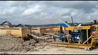 Diesel Slurry Booster Pump Station Works With Submersible Dredge Pump  Transfer Slurry indonesia