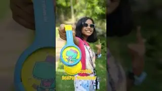 The Nu Republic BeatPop Headphone for Kids. #kidsheadphones #kidstech #devicenext #nurepublic