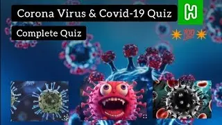 Health and Wellness Quiz | Corona Virus & Covid-19 Quiz Answer | #HichQuiz #HichApp #gkquiz #quizgk 