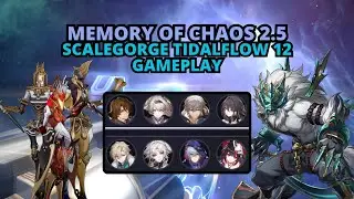 Honkai: Star Rail Memory of Chaos 12(Scalegorge Tidalflow) Gameplay - 2.5