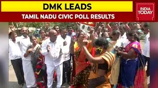 Tamil Nadu Civic Poll Results: DMK Workers Erupt Into Early Celebrations As Party Surges Ahead