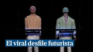 El sorprendente desfile con tecnolog&iacute;a fotocrom&aacute;tica del 