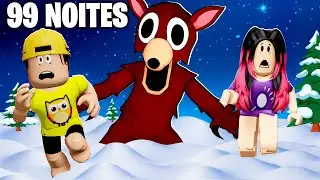 JOGAMOS 99 NOITES CONGELANTES NA FLORESTA E SOBREVIVEMOS AO CERVO MALVADO!&nbsp;(Novo&nbsp;Bioma)