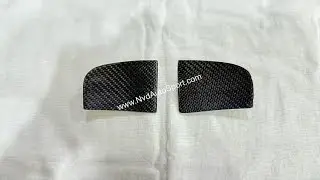 Porsche 997 Carbon fiber door end caps from NVD Autosport