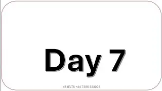 Day 7 (IELTS Speaking self mock test by KB IELTS)
