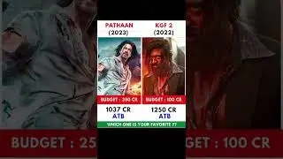 Pathaan Vs KGF 2 Movie Comparision || Box Office Collection #shorts #pathaan #kgf2
