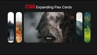 CSS Expanding Flex Cards