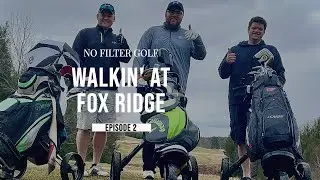 We Played A Round Of Golf With Push Carts At Fox Ridge Golf Club