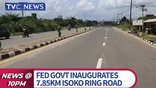 (VIDEO) Fed Govt Inaugurates 7.85km Isoko Ring Road In Delta State