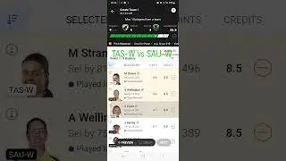 TAS-W vs SAU-W Australia Women ODD dream11 Team prediction #dream11 #ytshorts