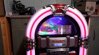 HOLLYWOOD 1 FLOOR STANDING CD JUKEBOX  RESTORE