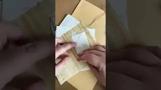 Ancient Egypt Calligraphy Booklet Process Revealed #diy #satisfying