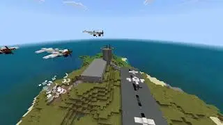 The Battle of Midway. Made in Minecraft.