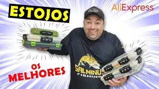 Os MELHORES ESTOJOS p/ ISCAS do AliExpress