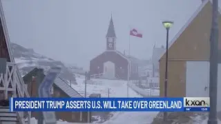 President Trump asserts U.S. will take over Greenland