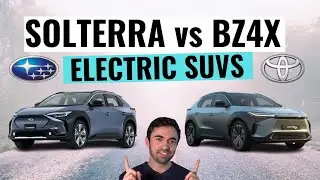 2023 Subaru Solterra VS Toyota BZ4X Electric SUVs | Before Buying A New EV Watch This