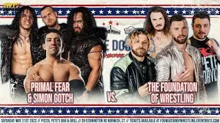 Stand Alone Wrestling &ldquo;Yankee Doodle&rdquo; 5/21/22 - 29 Stonington Rd Norwich, CT Doors 6pm//Bell 8pm