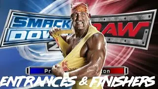 WWE Smackdown vs Raw 2007 Entrances & Finishers Hulk Hogan