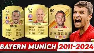 Bayern Munich🇩🇪 Players Ratings | 2011-2024 FIFA Games🎮  Part 1