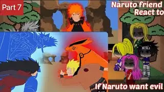Naruto friend react to If Naruto went evil 😁 Tiktoks👒Gacha Club/Part 6