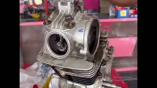TVS star city ENGINE REBUILT video #timelapse #engineering #bikerepair #tvs