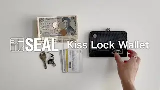 【SEAL】Kiss Lock Wallet