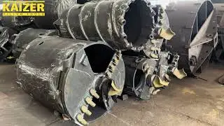 Sand drilling buckets for Drilling rig tools, soil drilling buckets for clay drill #drillingtools