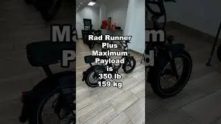 Rad Runner Plus maximum payload?